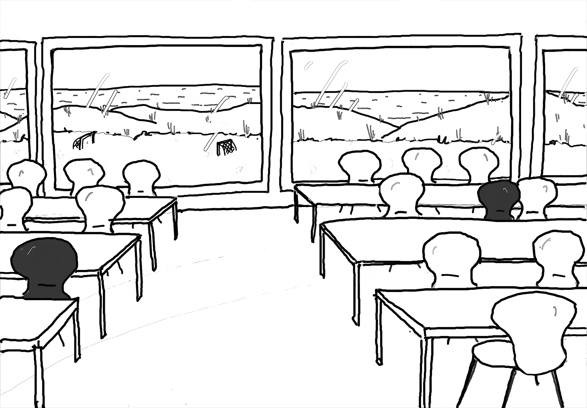 7ausmalbildspeisesaal